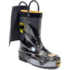Batman Everlasting Printed Rubber Rain Boot, Black - Rain Boots - 8