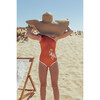 Koi Carp One Piece Swimsuit, Orange - One Pieces - 4