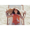 Koi Carp One Piece Swimsuit, Orange - One Pieces - 8