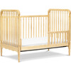 Liberty 3-in-1 Convertible Spindle Crib with Toddler Bed Conversion Kit, Natural - Cribs - 5