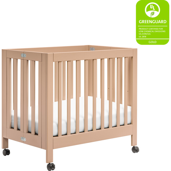 Origami Mini Crib, Canyon - Cribs - 7