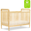 Liberty 3-in-1 Convertible Spindle Crib with Toddler Bed Conversion Kit, Natural - Cribs - 8