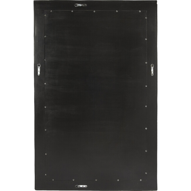 Eternity Bone Inlay Wall Mirror, Black - Mirrors - 3