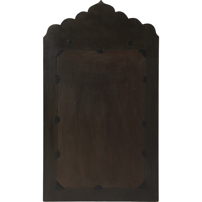 Vivienne Bone Inlay Mirror, Cream/Wood - Mirrors - 3