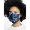Adult Indigo Tie Dye Face Masks, 30 Pack - Face Masks - 3