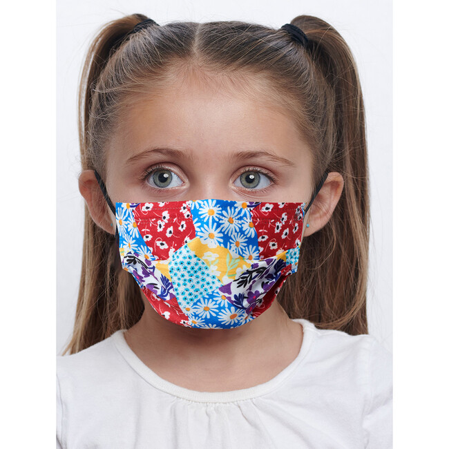 Kids Floral Variety Face Masks, 30 Pack - Face Masks - 3