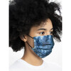 Adult Indigo Tie Dye Face Masks, 30 Pack - Face Masks - 4 - thumbnail
