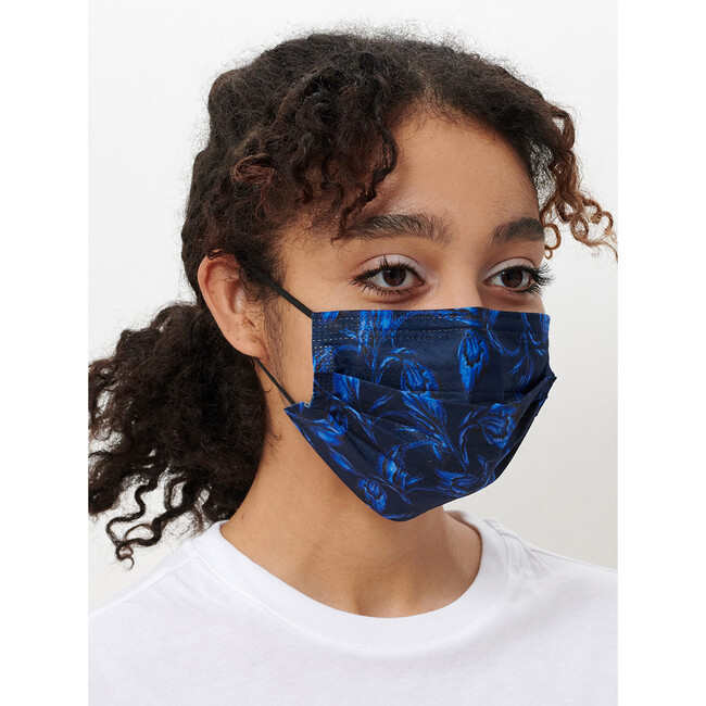 Adult Floral Face Masks, 30 Pack - Face Masks - 4