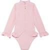 Surfer Baby Swimsuit, Light Pink - One Pieces - 3