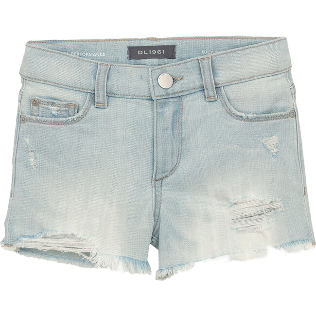Lucy High Rise Shorts Cut Off, Ross Distressed - Shorts - 1