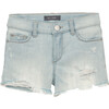 Lucy High Rise Shorts Cut Off, Ross Distressed - Shorts - 1 - thumbnail