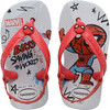 Baby Marvel Flip Flops, Ice Grey - Sandals - 1 - thumbnail