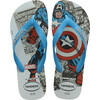 Mens Top Marvel Classics Flip Flops, Turquoise - Sandals - 1 - thumbnail