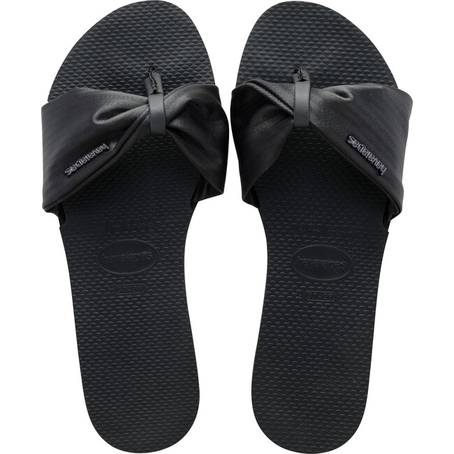 You St Tropez Lush Flip Flops, New Graphite - Sandals - 1
