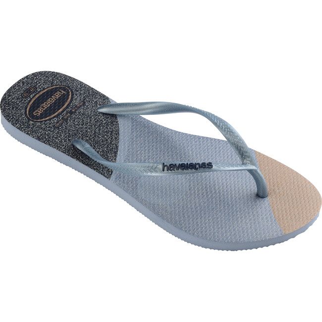 Slim Palette Glow Flip Flops, Ashley Blue - Sandals - 2