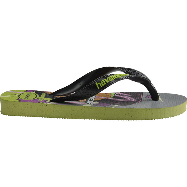 Kids Top Minecraft Flip Flops, Olive - Sandals - 3