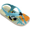 Baby Disney Classics Flip Flops, Beige Straw & Blue - Sandals - 2