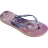 Kids Slim Frozen Flip Flops, Ballet Rose - Sandals - 2