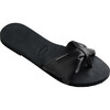 You St Tropez Lush Flip Flops, New Graphite - Sandals - 2
