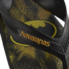 Kids Max Heroes Flip Flops, Black & Citrus Orange - Sandals - 4