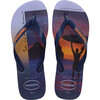 Hype Flip Flops, Navy Blue & Begonia Orange - Sandals - 1 - thumbnail