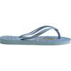 Kids Slim Princess Flip Flops, Blue Water - Sandals - 3