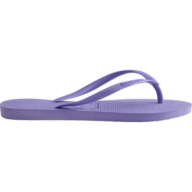 Slim Flip Flops, Purple Paisley - Sandals - 3
