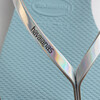 You Metallic Flip Flops, Blue Water - Sandals - 4
