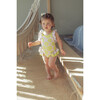 Elephant and Yellow Balls One Piece Swimsuit, Pink and Yellow - One Pieces - 9