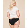Women's Alice Bikini Period Panty, Black - Period Underwear - 4