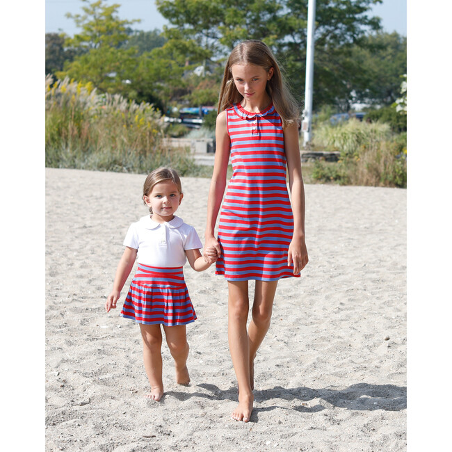 Joy Skirt, High Risk Red Wedgewood Stripe - Skirts - 2