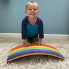 Rainbow Wobble Board, Starter Size - Balance Boards - 6