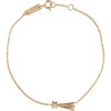 You Make My Wishes Come True Mother Bracelet, Gold Plated - Bracelets - 1 - thumbnail