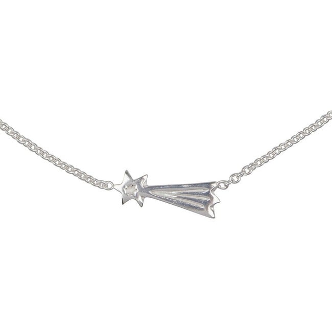 You Make My Wishes Come True Necklace, Silver - Necklaces - 3