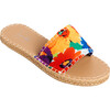 x Frances Valentine Women Cabana Slide Water Shoe, Floral Explosion - Slip Ons - 1 - thumbnail