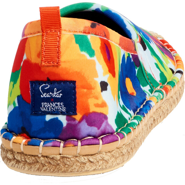 x Frances Valentine Women Beachcomber Espadrille Water Shoe, Floral Explosion - Slip Ons - 6