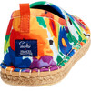 x Frances Valentine Women Beachcomber Espadrille Water Shoe, Floral Explosion - Slip Ons - 6