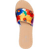 x Frances Valentine Women Cabana Slide Water Shoe, Floral Explosion - Slip Ons - 6