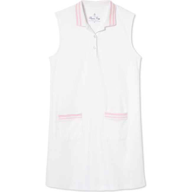 Women's Teagan Tennis Sports Dress, Bright White