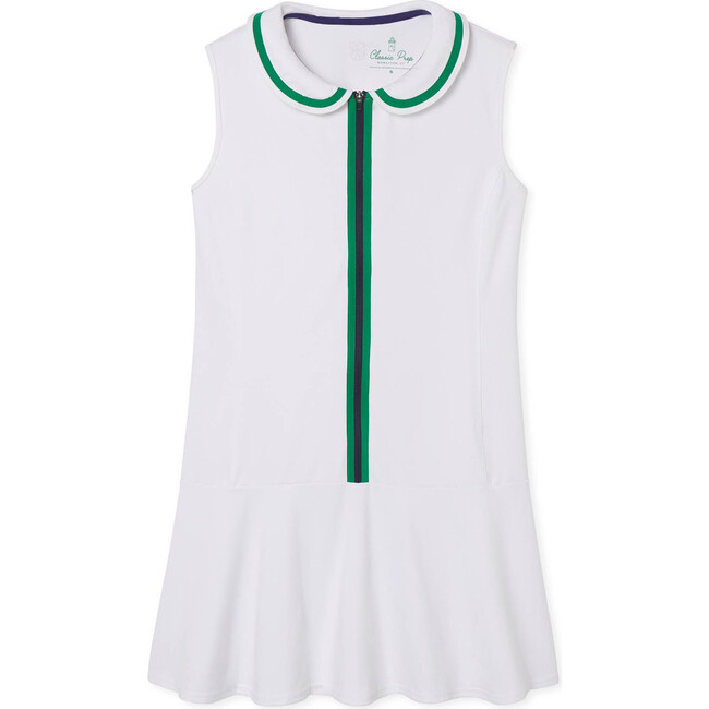 Women's Vivian Tennis Performance Sports Dress, Bright White