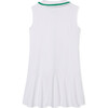 Women's Vivian Tennis Performance Dress, Bright White - Dresses - 3