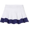 Scout Knit Sports Skort Colorblock, Blue Ribbon - Skirts - 4