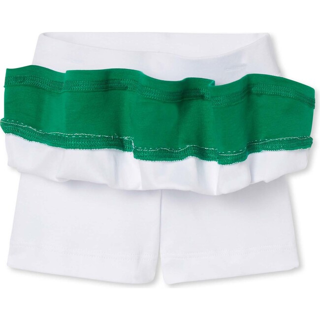 Scout Knit Sports Skort Colorblock, Blarney Green - Skirts - 3