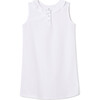 Zoe Dress Solid Pique, Bright White - Dresses - 1 - thumbnail