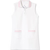 Teagan Tennis Dress Pique, Bright White - Dresses - 1 - thumbnail