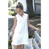 Teagan Tennis Dress Pique, Bright White - Dresses - 2