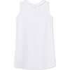 Zoe Dress Solid Pique, Bright White - Dresses - 3
