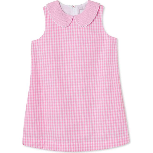 Maddie Dress Bloomsbury Party Gingham, Candy Pink - Dresses - 1