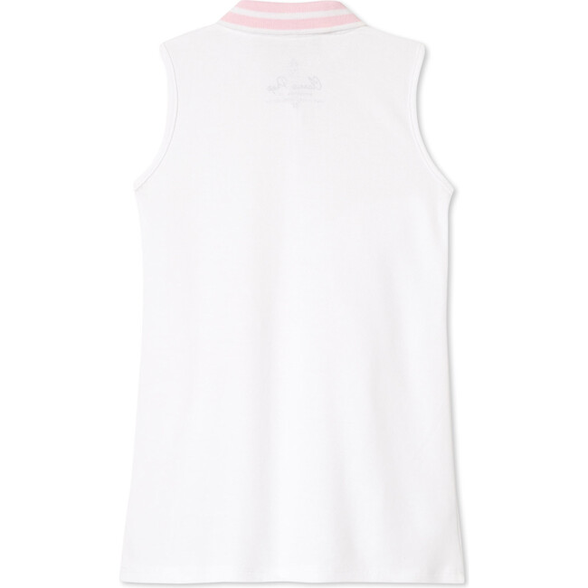 Teagan Tennis Dress Pique, Bright White - Dresses - 3