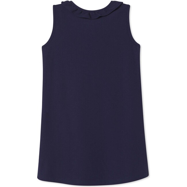 Zoe Dress Solid Pique, Blue Ribbon - Dresses - 3